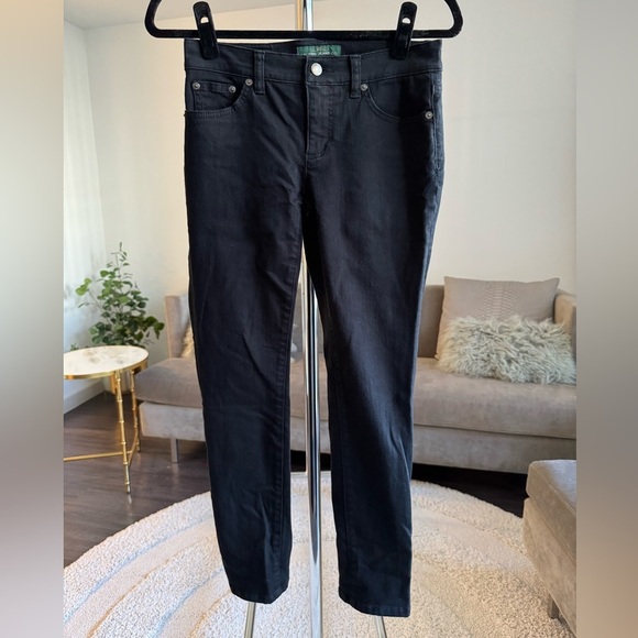 Lauren Ralph Lauren Denim - LRL Lauren Jeans Co Ralph Lauren Black Jeans Size 2P